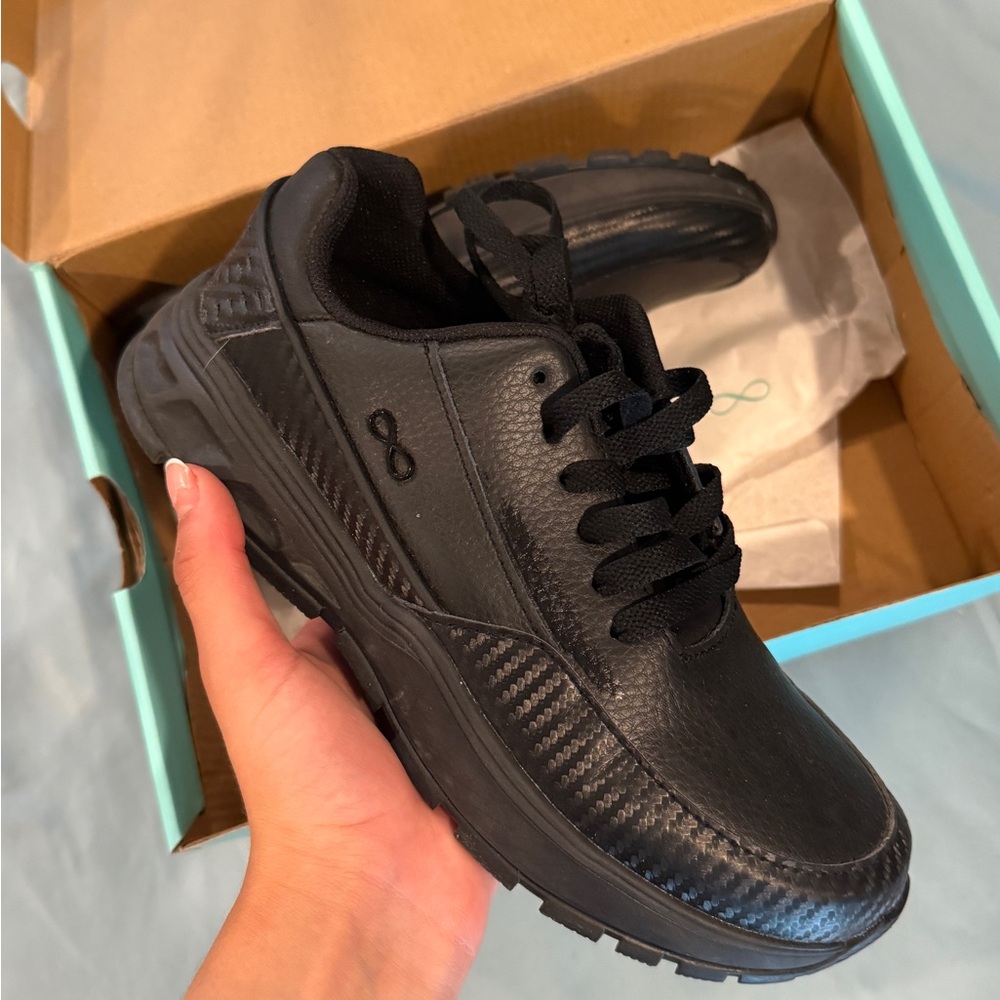 Black Infinity Nursing Shoes